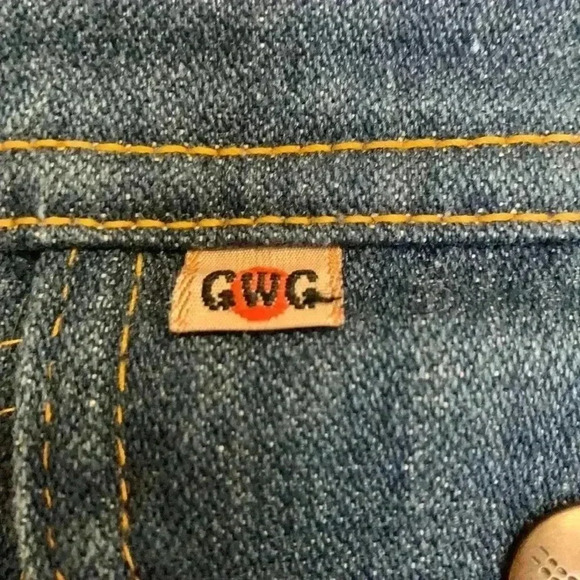 GWG  vintage jean jacket, poly cotton blend, excellent condition - Picture 6 of 10